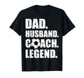 Dad Husband Coach Legend Father T-Shirt - Fun Novelty Design for Adults - T-Shirt, Sweatshirt, Hoodie