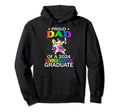 Proud Dad 2024 Kindergarten Graduate Hoodie - Trendy Graphic Men Women - T-Shirt, Sweatshirt, Hoodie