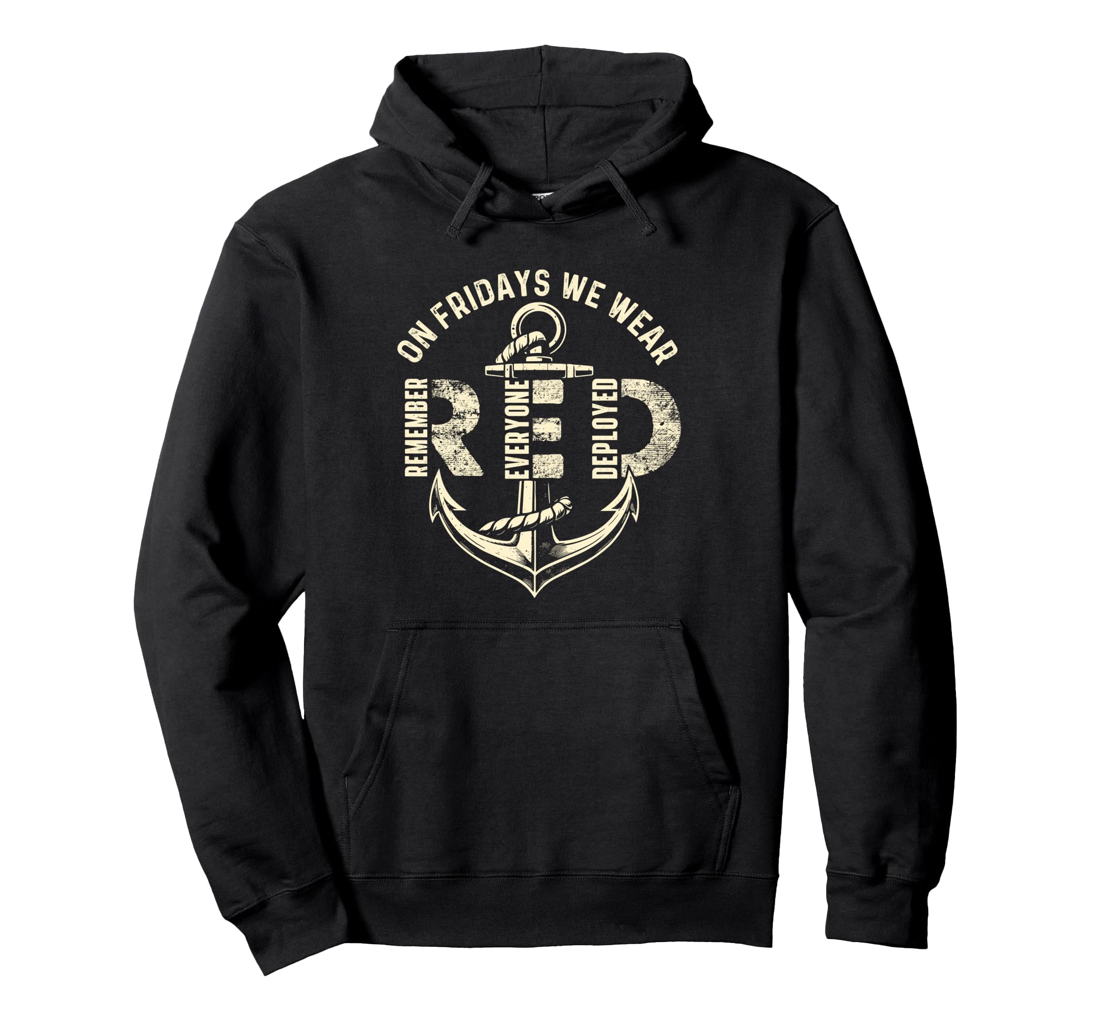 Fridays We Wear Red Remember Everyone Hoodie - Unique Graphic Unisex - T-Shirt, Sweatshirt, Hoodie