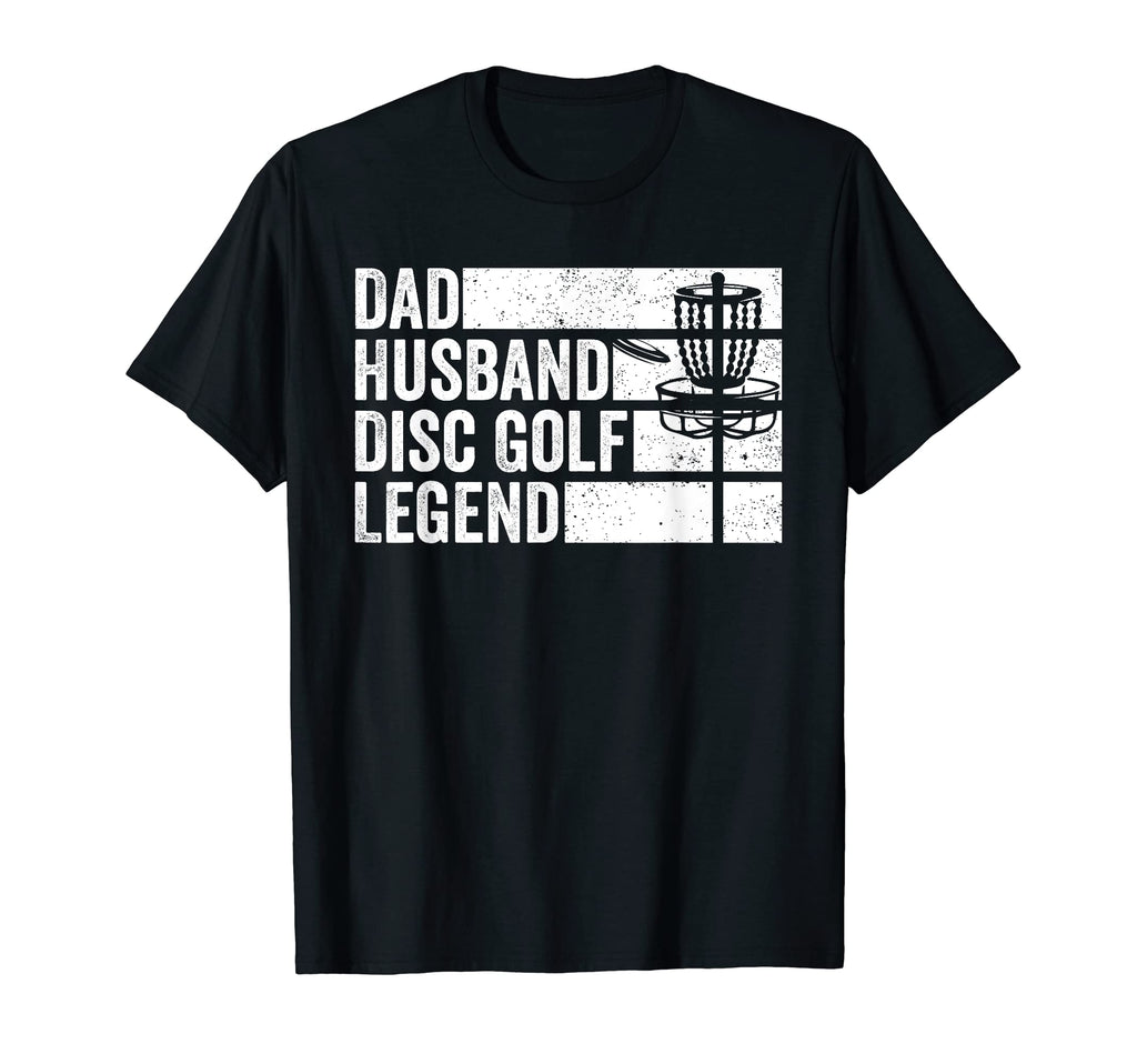 Mens Funny Dad Husband Disc Golf T-Shirt - Aesthetic Graphic for Adults - T-Shirt, Sweatshirt, Hoodie