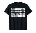 Mens Funny Dad Husband Disc Golf T-Shirt - Aesthetic Graphic for Adults - T-Shirt, Sweatshirt, Hoodie