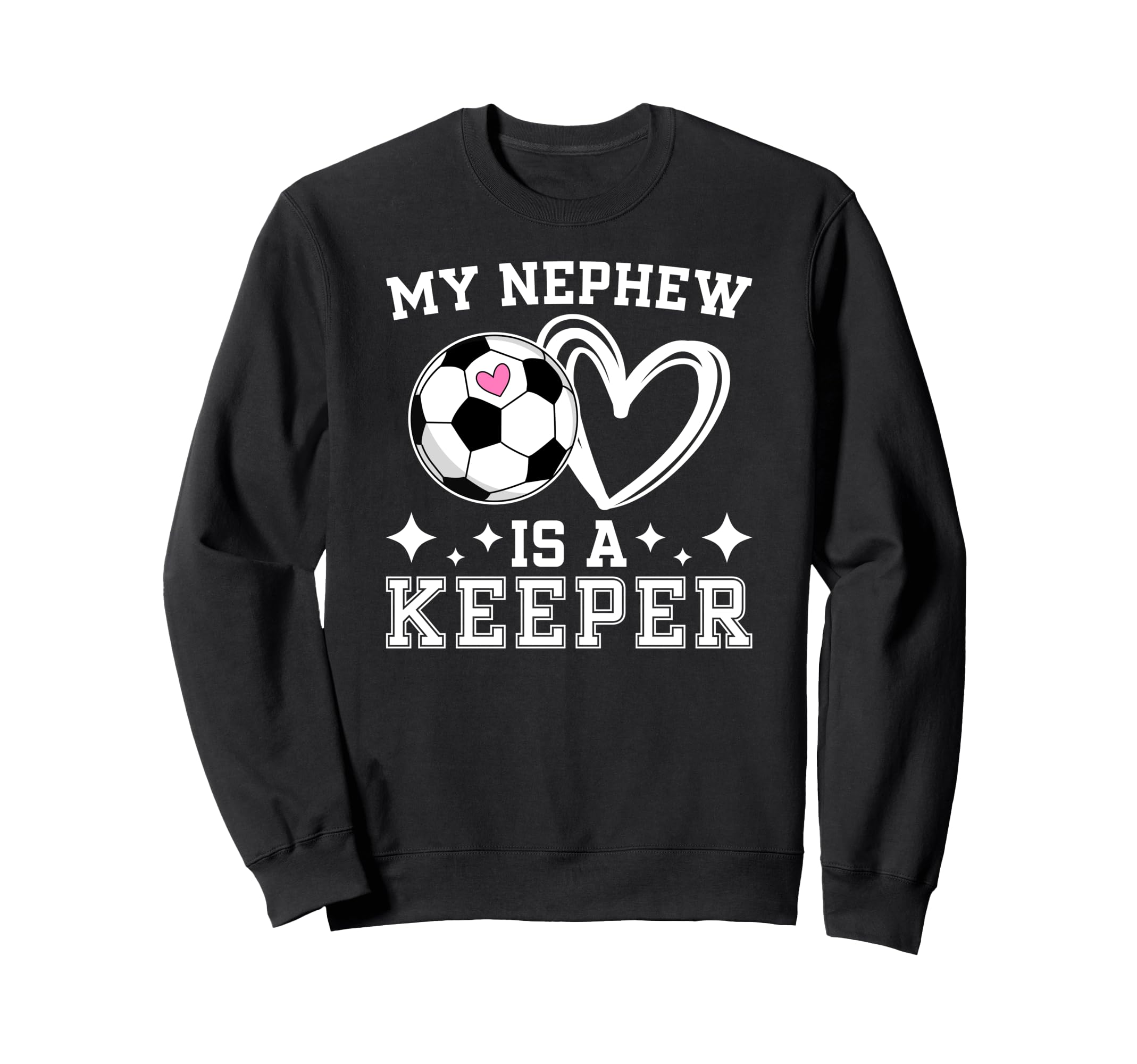 Proud Soccer Keeper Aunt Soccer Sweatshirt - Graphic Print for Adults - T-Shirt, Sweatshirt, Hoodie
