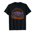 Monster Truck Distressed Monster Truck T-Shirt - Custom Art Print Men Women - T-Shirt, Sweatshirt, Hoodie