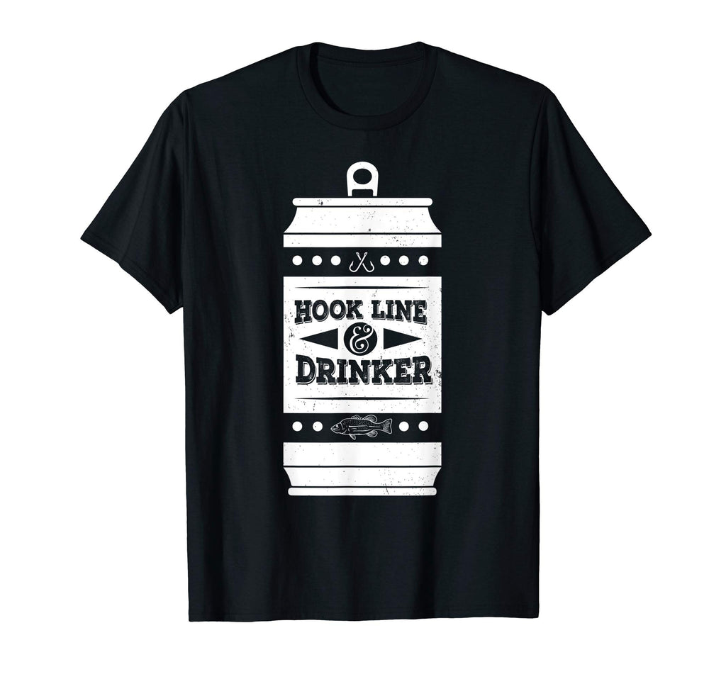 Funny Fish Lover Gift Fishing Beer T-Shirt - Casual Everyday Wear Unisex - T-Shirt, Sweatshirt, Hoodie