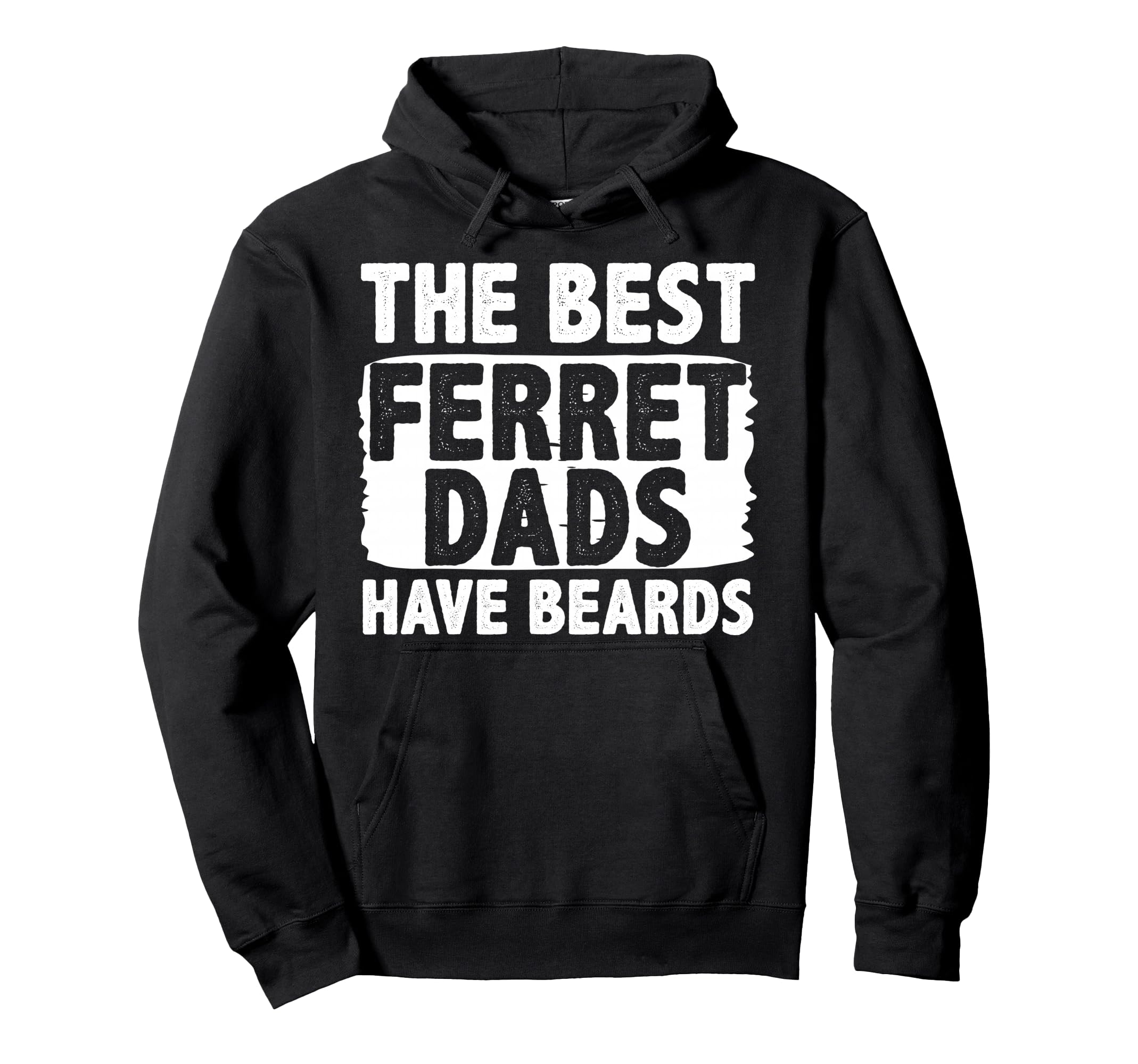Ferret Dad Beard Funny Dads Hoodie - Graphic Print Unisex - T-Shirt, Sweatshirt, Hoodie