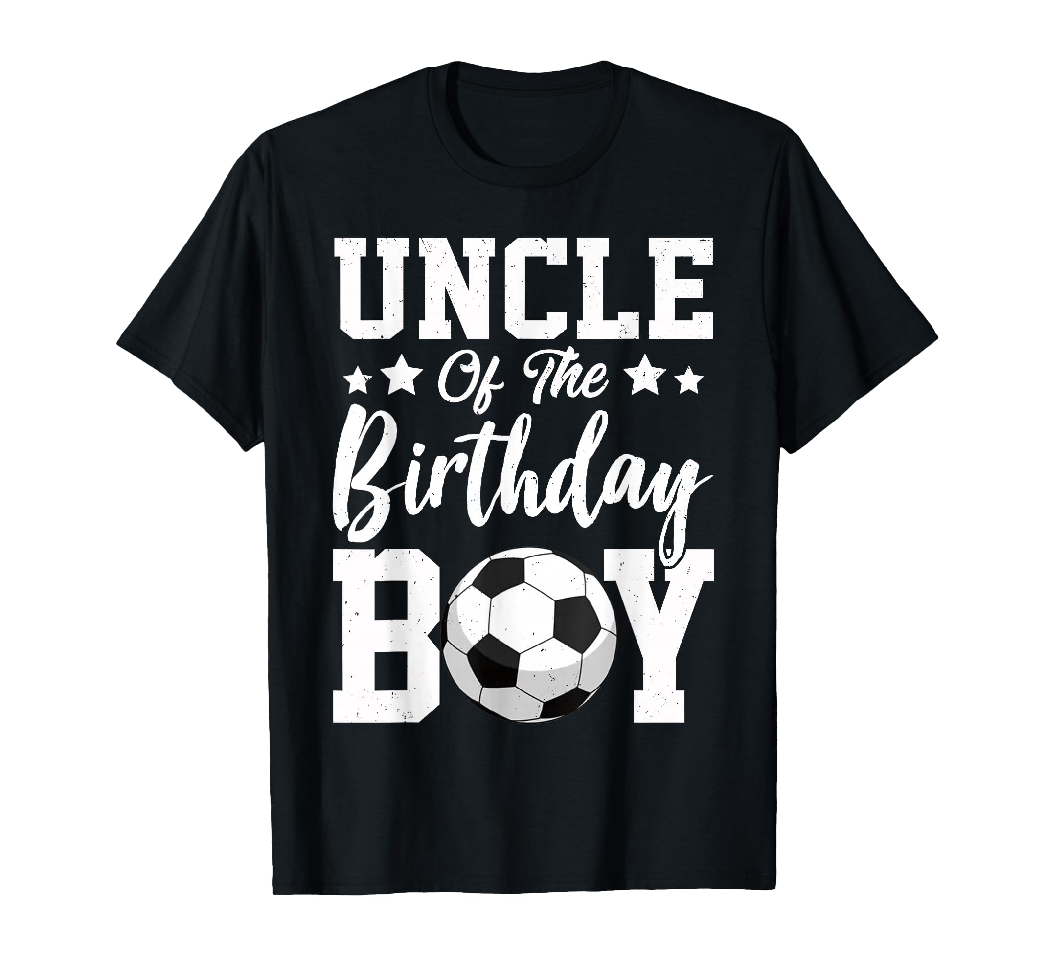 Uncle Birthday Soccer Matching T-Shirt - Aesthetic Graphic for Adults - T-Shirt, Sweatshirt, Hoodie