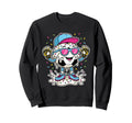 Soccer Ball Melting Ice Cream Sweatshirt - Casual Everyday Wear Unisex - T-Shirt, Sweatshirt, Hoodie
