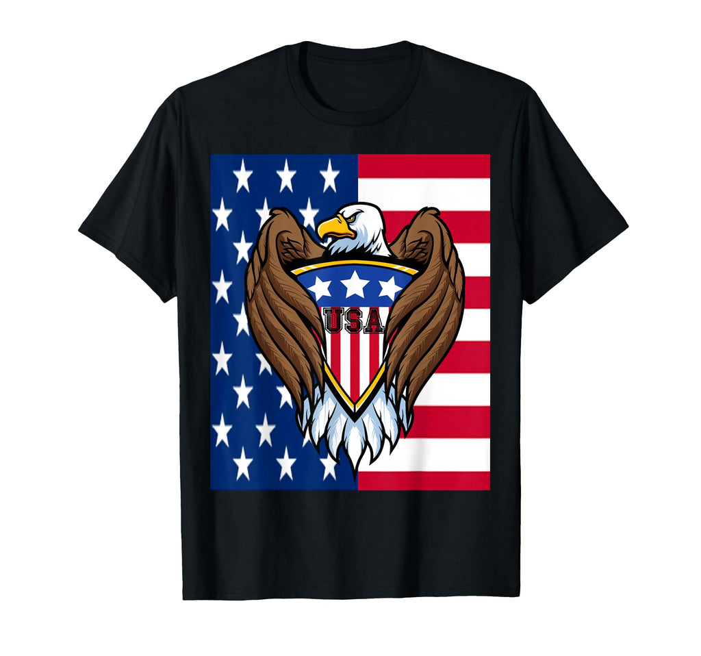 American Soccer Jersey Red Blue White T-Shirt - Minimalist Print Unisex - T-Shirt, Sweatshirt, Hoodie