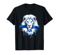 Jewish Israel Flag Lion David Star T-Shirt - Custom Art Print Men Women - T-Shirt, Sweatshirt, Hoodie
