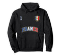France Number 1 Soccer Team Sports Hoodie - Trendy Graphic Men Women - T-Shirt, Sweatshirt, Hoodie