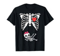 Skeleton Pregnancy Announcement T-Shirt - Casual Everyday Wear Men Women - T-Shirt, Sweatshirt, Hoodie