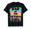 Dad Birthday Colorful Matching Family T-Shirt - Custom Art Print Men Women - T-Shirt, Sweatshirt, Hoodie