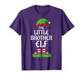 Little Brother Elf Family Matching Group T-Shirt - Aesthetic Graphic Unisex - T-Shirt, Sweatshirt, Hoodie