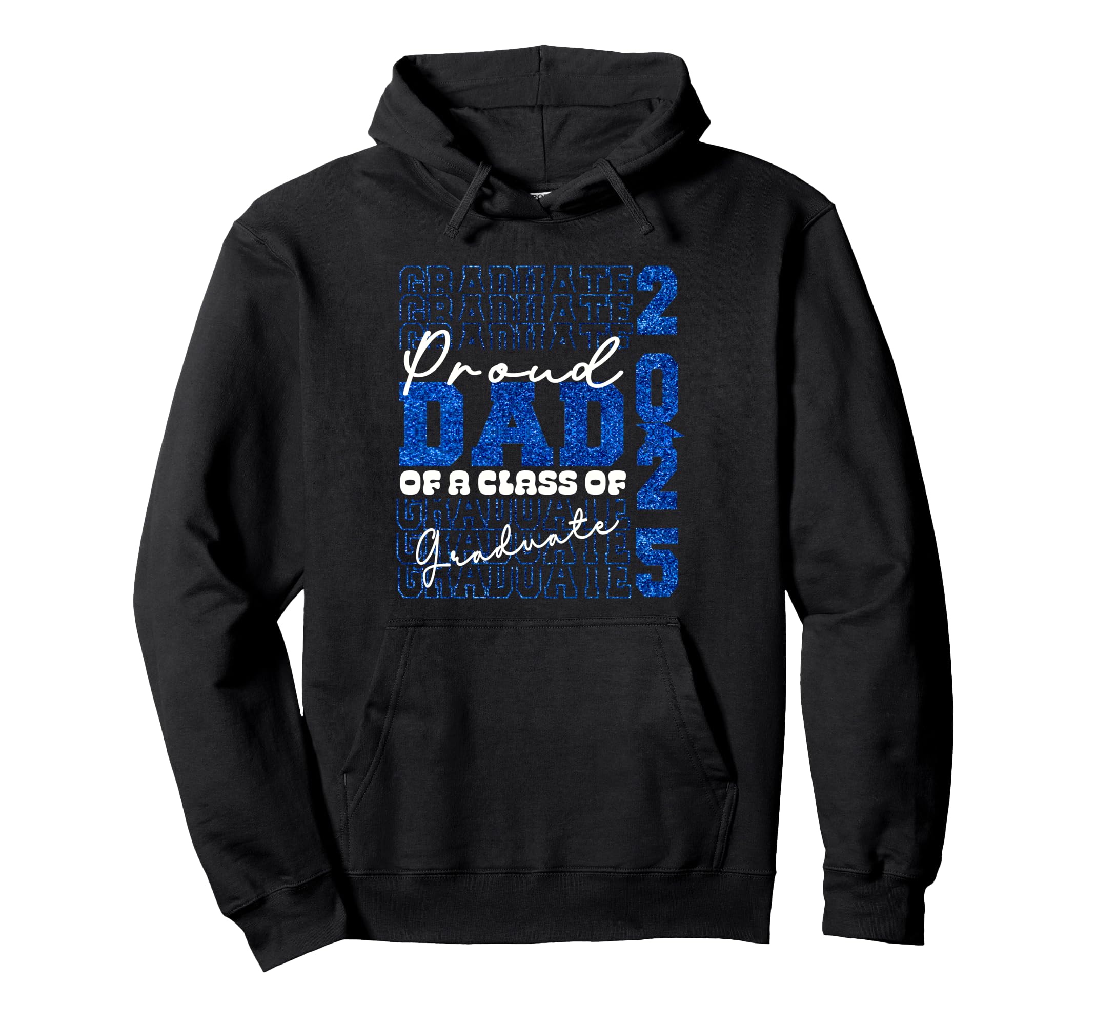 Proud Dad 2025 Graduate Grad Prom Tie Dye Hoodie - Custom Art Print Unisex - T-Shirt, Sweatshirt, Hoodie