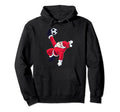 Soccer Santa Bicycle Kick Ball Sport Hoodie - Streetwear Style Men Women - T-Shirt, Sweatshirt, Hoodie