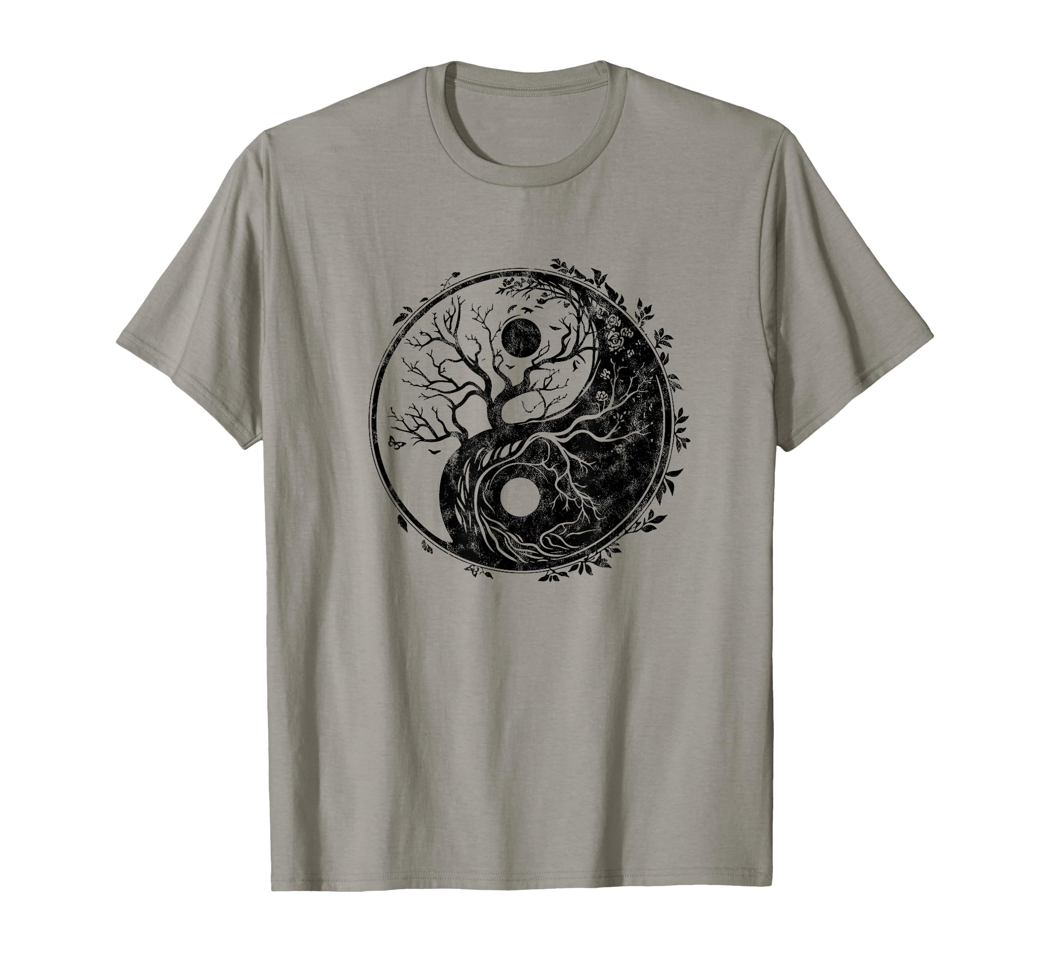 Yin Yang Symbol Tree Life Tai Chi T-Shirt - Unique Graphic for Adults - T-Shirt, Sweatshirt, Hoodie