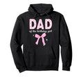 Dad Birthday Coquette Bow Family Hoodie - Unique Graphic for Adults - T-Shirt, Sweatshirt, Hoodie