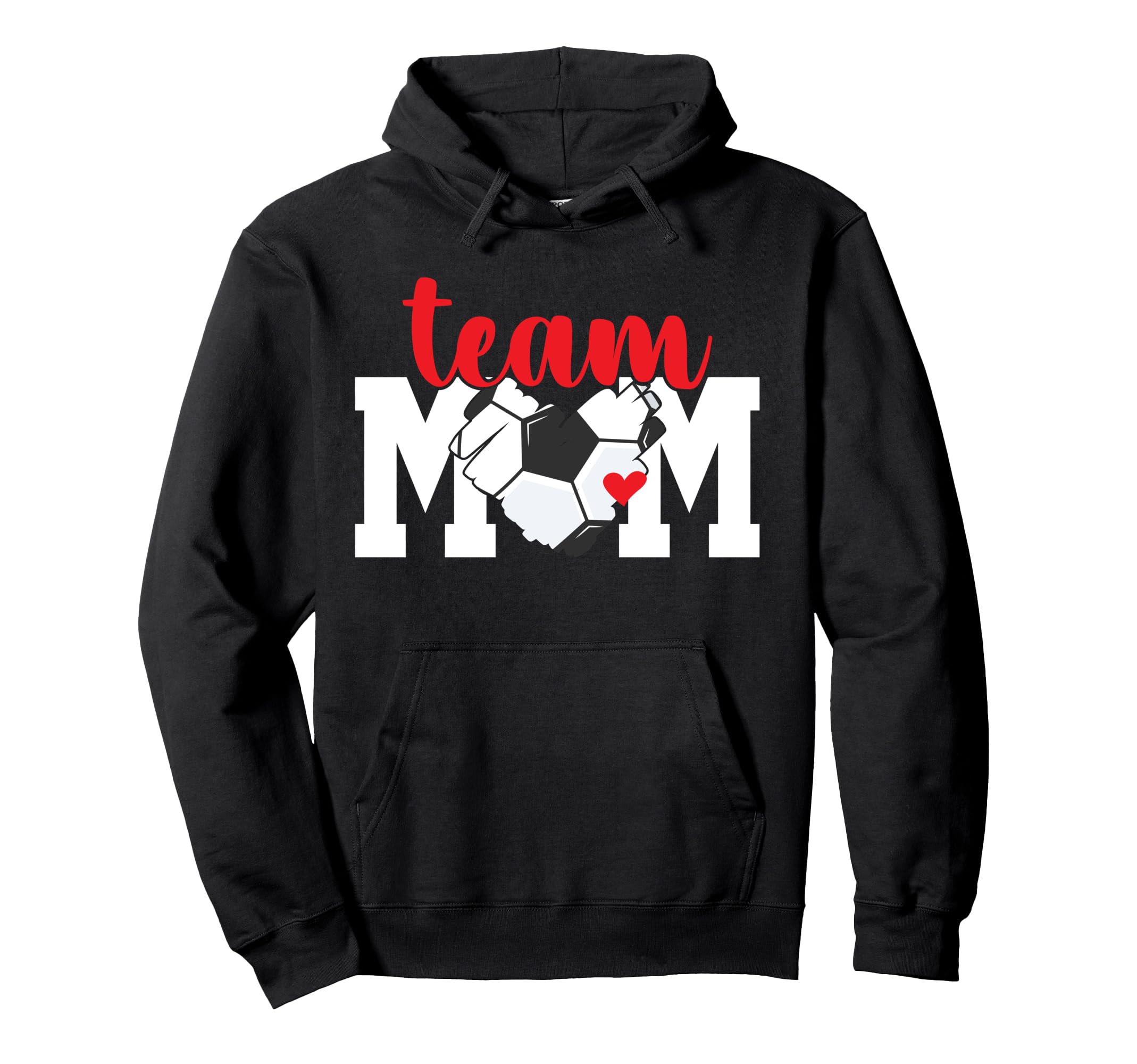Soccer Team Mom Appreciation Soccer Hoodie - Minimalist Print Men Women - T-Shirt, Sweatshirt, Hoodie