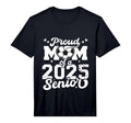 Proud Mom 2025 Senior Soccer Ball T-Shirt - Aesthetic Graphic for Adults - T-Shirt, Sweatshirt, Hoodie