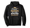 Proud Grandpa Class 2026 Nursing Hoodie - Custom Art Print for Adults - T-Shirt, Sweatshirt, Hoodie