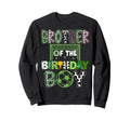 Brother Birthday Soccer Player Sweatshirt - Minimalist Print Men Women - T-Shirt, Sweatshirt, Hoodie