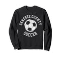 Genesee County Soccer Sweatshirt - Fun Novelty Design for Adults - T-Shirt, Sweatshirt, Hoodie