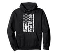 Soccer Papa Grandpa Papa Soccer Player Hoodie - Novelty Apparel for Adults - T-Shirt, Sweatshirt, Hoodie