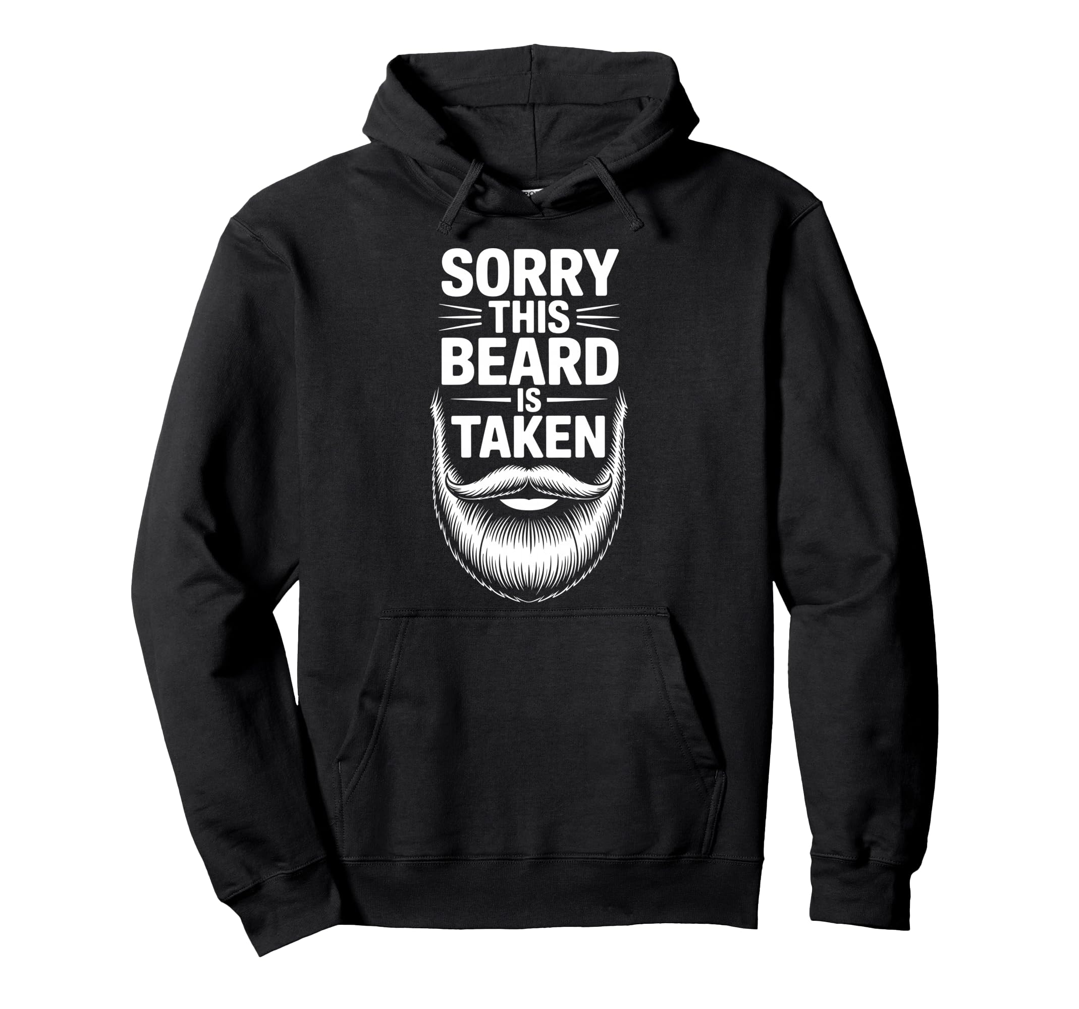 Beard Art Mustache Lover Bearded Beard Hoodie - Fun Novelty Design Unisex - T-Shirt, Sweatshirt, Hoodie