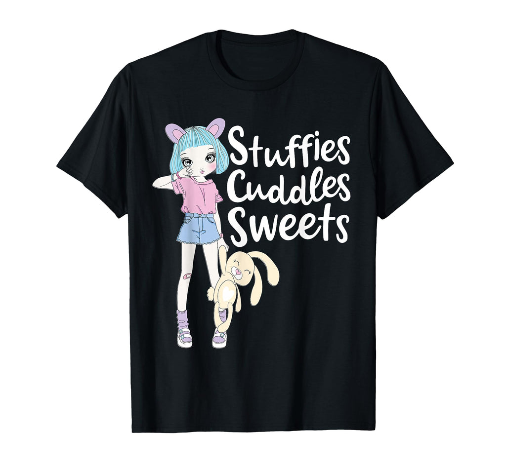 Ddlg Bdsm Stuffies Cuddles Sweets T-Shirt - Unique Graphic Men Women - T-Shirt, Sweatshirt, Hoodie