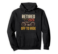 Retired 2026 Off To Ride Retirement Hoodie - Custom Art Print Unisex - T-Shirt, Sweatshirt, Hoodie