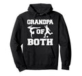 Grandpa Both Funny Soccer And Hoodie - Fun Novelty Design for Adults - T-Shirt, Sweatshirt, Hoodie