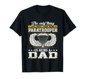 Proud Paratrooper Dad Airborne Veteran T-Shirt - Graphic Print Men Women - T-Shirt, Sweatshirt, Hoodie