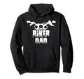 Motorcycle Biker Dad Father Gift Daddy Hoodie - Streetwear Style Men Women - T-Shirt, Sweatshirt, Hoodie