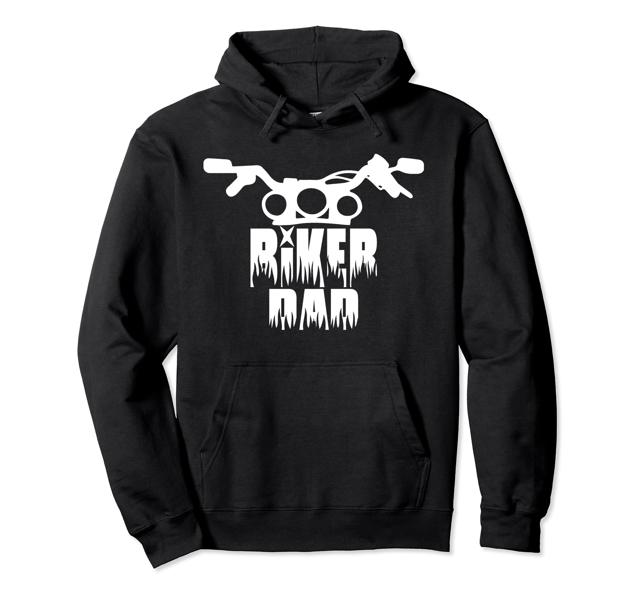Motorcycle Biker Dad Father Gift Daddy Hoodie - Streetwear Style Men Women - T-Shirt, Sweatshirt, Hoodie