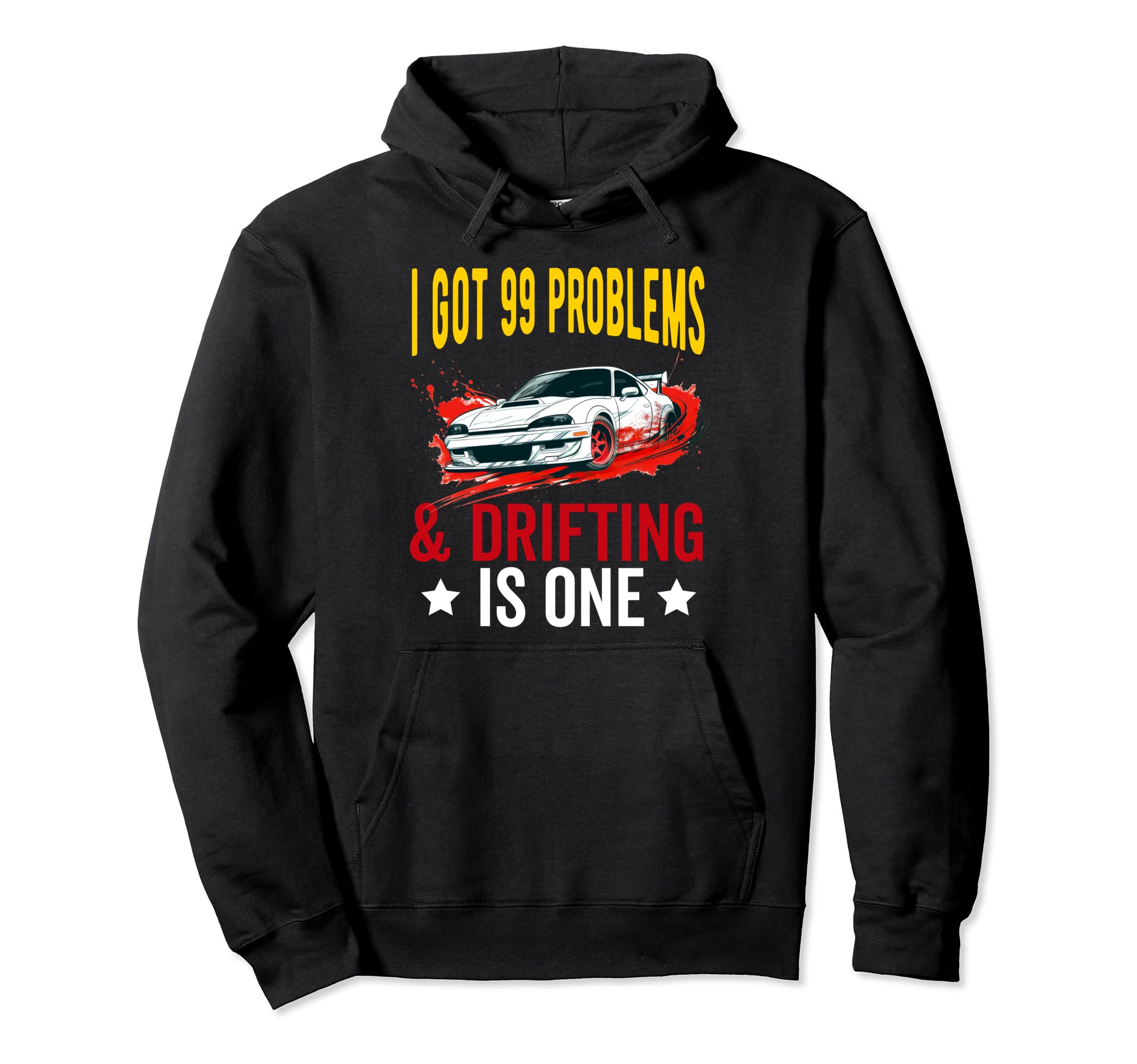 Drifting Car Race Funny Dad Street Drifter Hoodie - Unique Graphic Unisex - T-Shirt, Sweatshirt, Hoodie
