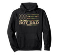 Dad Camouflage Stripes Patriotic Hoodie - Fun Novelty Design Unisex - T-Shirt, Sweatshirt, Hoodie