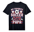 Mens Soccer Papa My Favorite Soccer T-Shirt - Trendy Graphic Men Women - T-Shirt, Sweatshirt, Hoodie