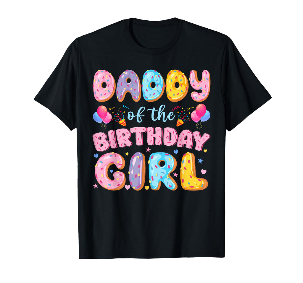 Daddy Birthday Sweet Donut Birthday T-Shirt - Custom Art Print Men Women - T-Shirt, Sweatshirt, Hoodie