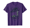 Lawn Enforcement Officer Mower Dad Gift T-Shirt - Custom Art Print Unisex - T-Shirt, Sweatshirt, Hoodie