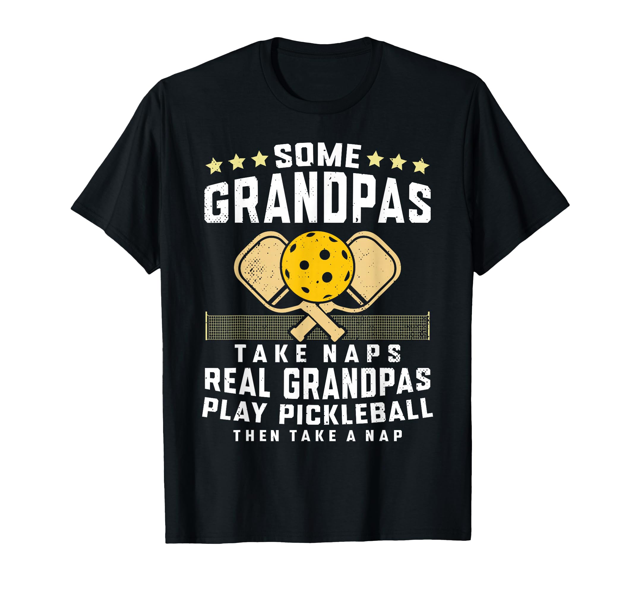 Pickleball Grandpa Funny Pickleball T-Shirt - Graphic Print for Adults - T-Shirt, Sweatshirt, Hoodie