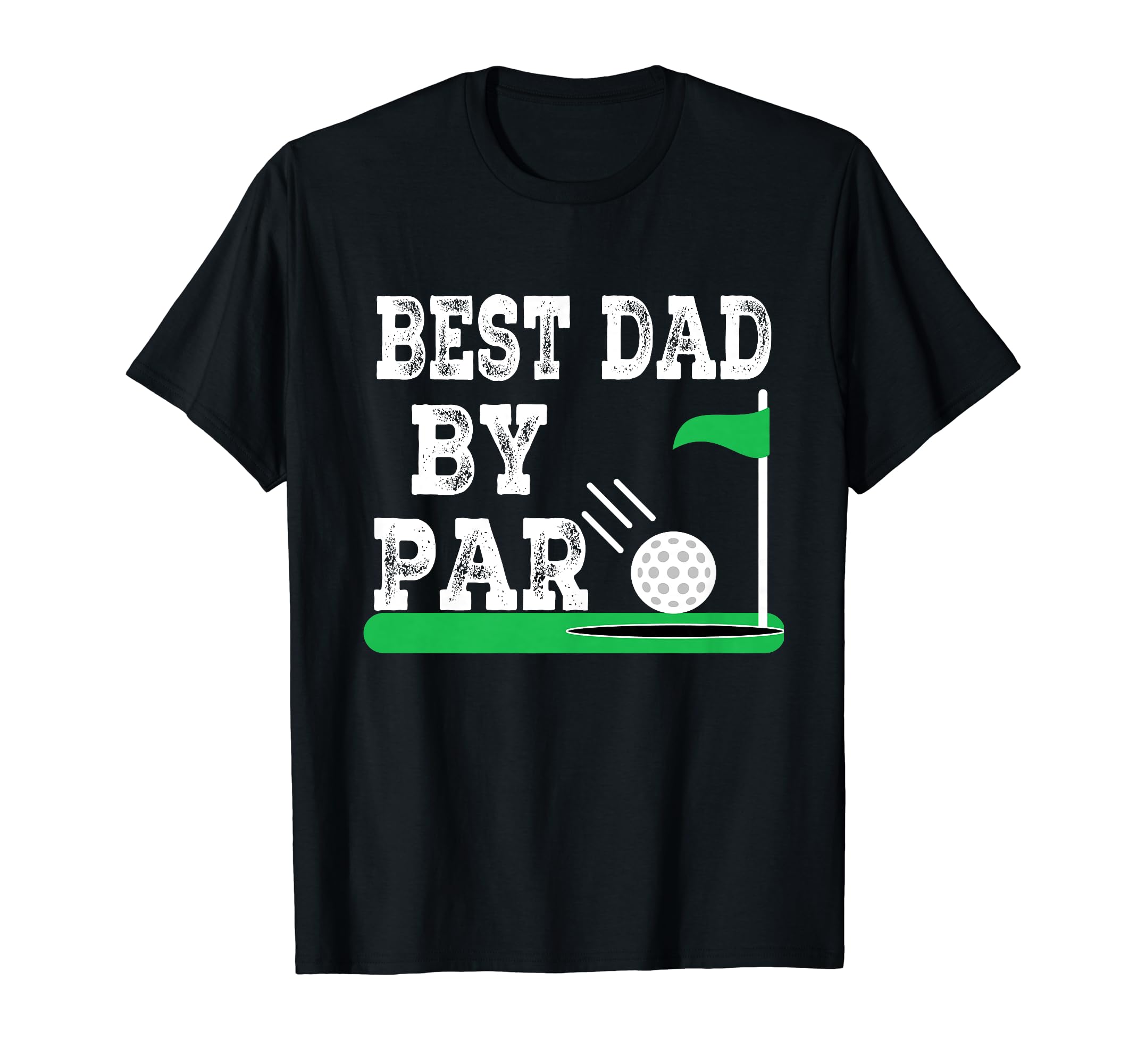 Mens Best Dad Par Disc Golf Golfer American T-Shirt - Graphic Print Unisex - T-Shirt, Sweatshirt, Hoodie