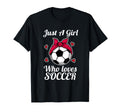 Just Who Loves Soccer Football Soccer Player T-Shirt - Graphic Print Unisex - T-Shirt, Sweatshirt, Hoodie