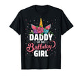Daddy Birthday Unicorn Family T-Shirt - Custom Art Print for Adults - T-Shirt, Sweatshirt, Hoodie