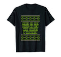 Elf Who Sings Is Wrapper Dad Jokes T-Shirt - Graphic Print for Adults - T-Shirt, Sweatshirt, Hoodie
