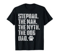 Stepdad Myth Dog Dad Fathers Day Step T-Shirt - Trendy Graphic Men Women - T-Shirt, Sweatshirt, Hoodie