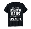 Only Greatest Dads Get Promoted To T-Shirt - Custom Art Print for Adults - T-Shirt, Sweatshirt, Hoodie