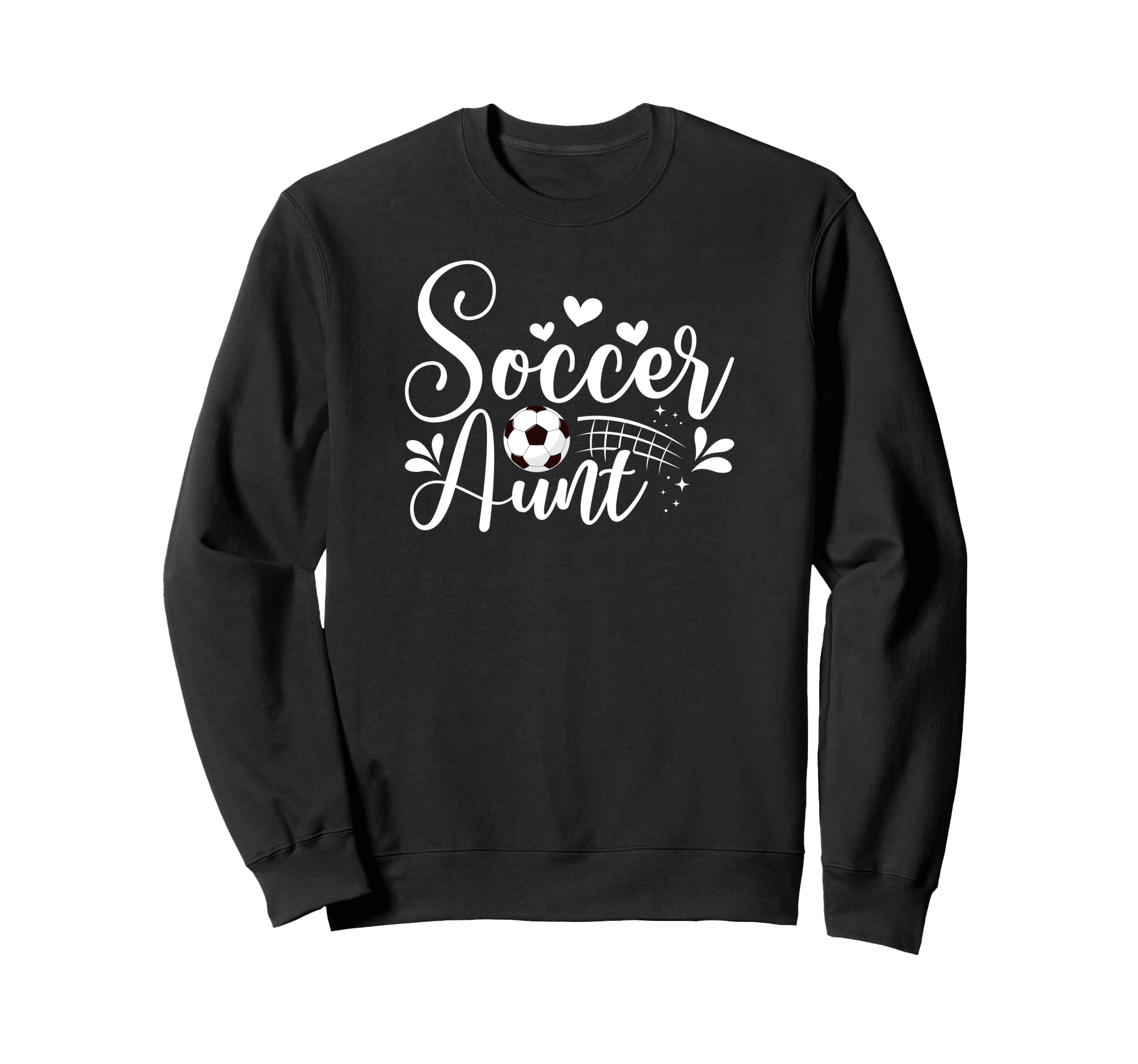 Soccer Aunt Soccer Player Aunt Soccer Sweatshirt - Graphic Print Unisex - T-Shirt, Sweatshirt, Hoodie