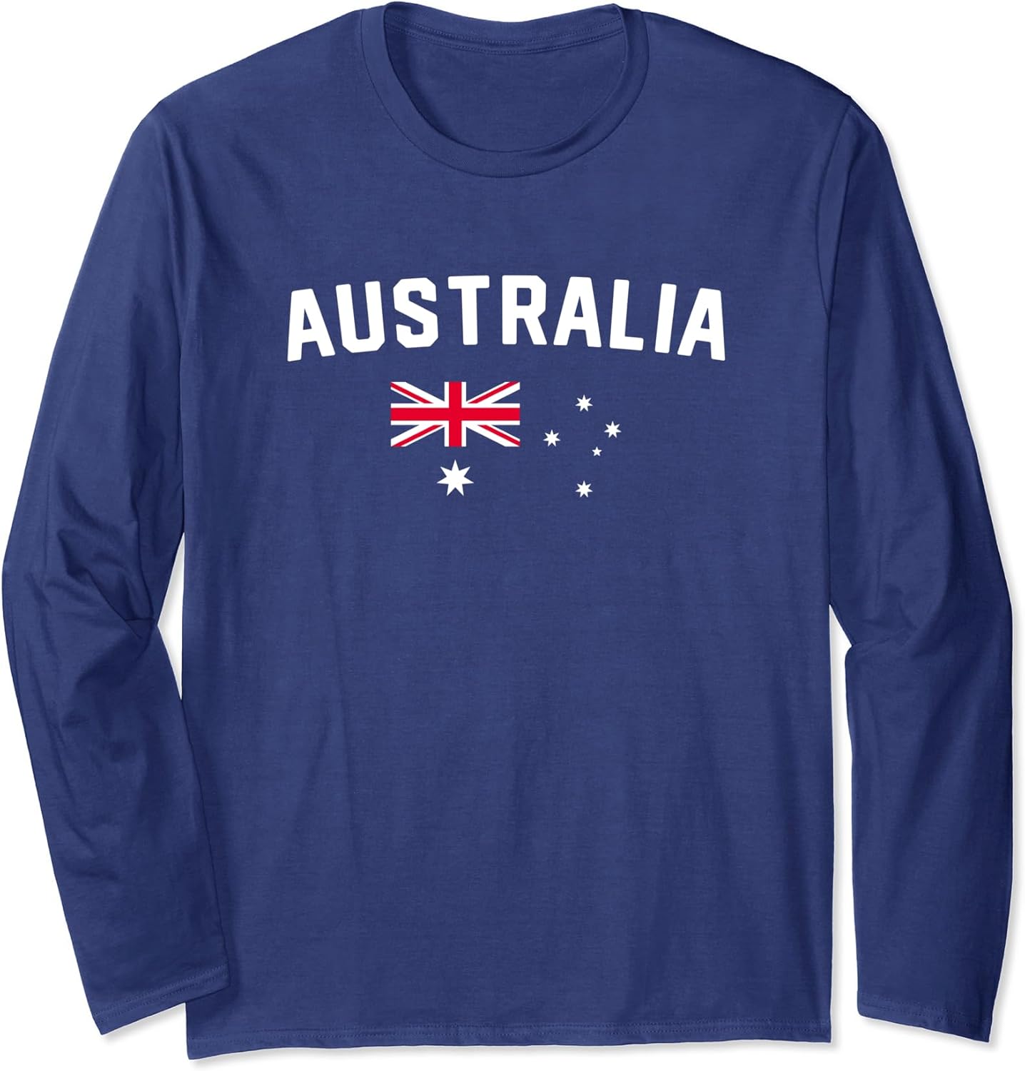 I Love Australia Minimalist Australian Flag - Adult & Kids T-Shirts, Sweatshirts & Hoodies apparel design preview 1