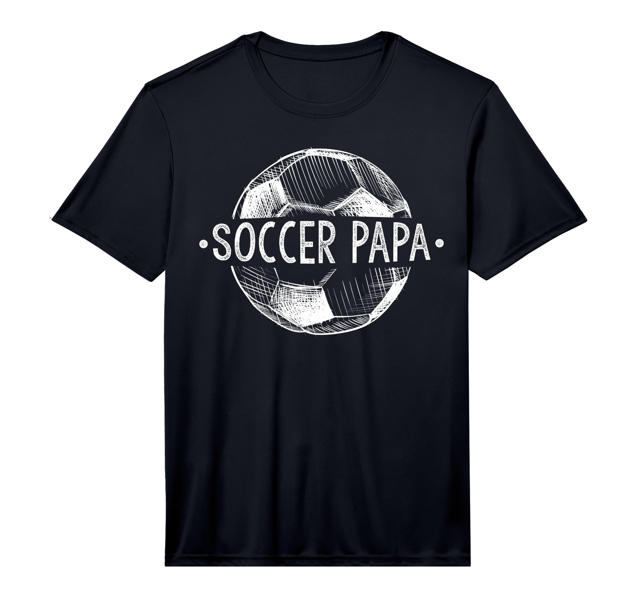 Mens Soccer Papa Family Matching Team T-Shirt - Minimalist Print Men Women - T-Shirt, Sweatshirt, Hoodie