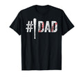 Number One Baseball Dad Fathers Day T-Shirt - Streetwear Style for Adults - T-Shirt, Sweatshirt, Hoodie